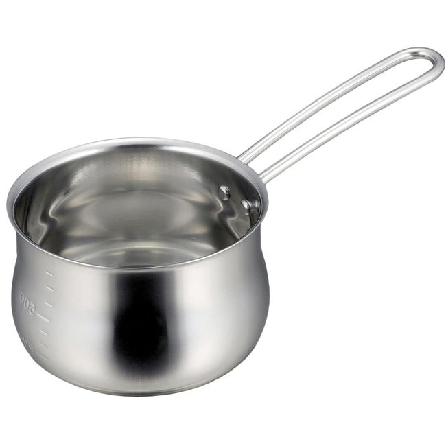 Shimomura Planning Milk Pan, 4.7 inches (12 cm), Dishwasher Safe, Scale Included