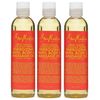 3 Pack- Shea Moisture Energizing Bath Fruit &Coconut Oil & 8 Oz