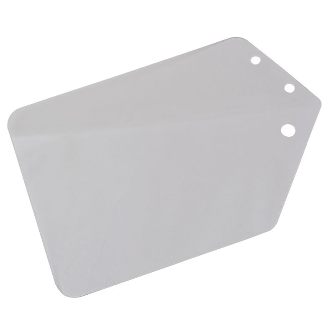 NOGUCHI 106200 Bib Plate [Clear] 1 Piece Pre-drilled Mounting Hole