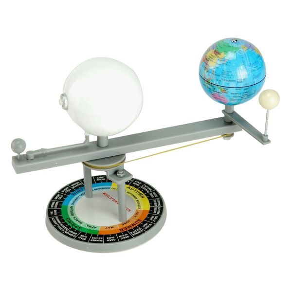 BinaryABC Solar Eclipse Teaching Aids,Solar System Model,Solar System Planet Toys,Sun Earth Moon Orbital Model,Kids Educational Geography Model