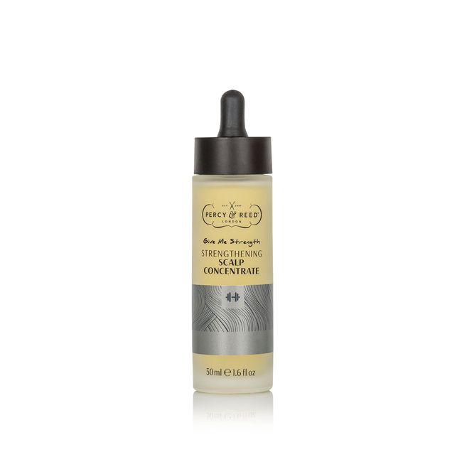 Percy & Reed Give Me Strength Strengthening Scalp Concentrate - High Performance Hair Serum Strengthens & Thickens Hair at the Root Level - Aloe Vera Nourishes and Soothes Scalp - 50ml