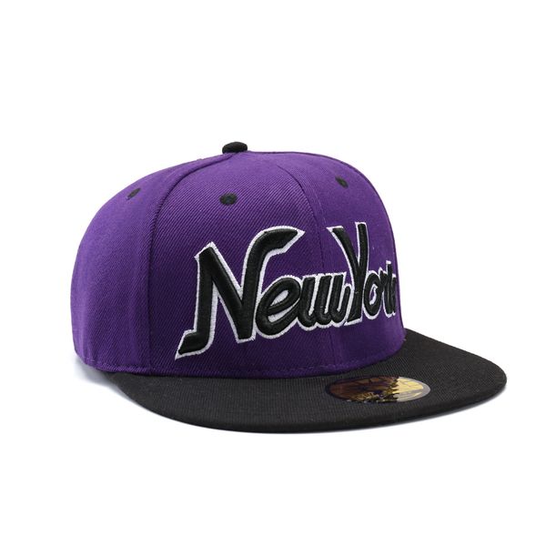 Snapbacks New York Empire Purple & Black Baseball Cap