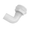 zalati Bilge Plug 90 Degree Replacement for Boat Hose Connection-White
