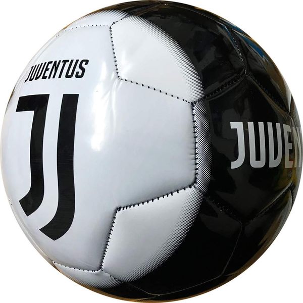 Juventus 32764 JUV Soccer Ball, White, Black, No. 4 Ball, For Elementary School Students