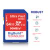 64GB 90MB/s Memory Card For Nikon COOLPIX L340 Camera, Class 10 SD SDXC