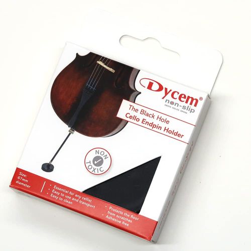 ダイセム Dycem ブラックホール チェロ用エンドピンストッパー