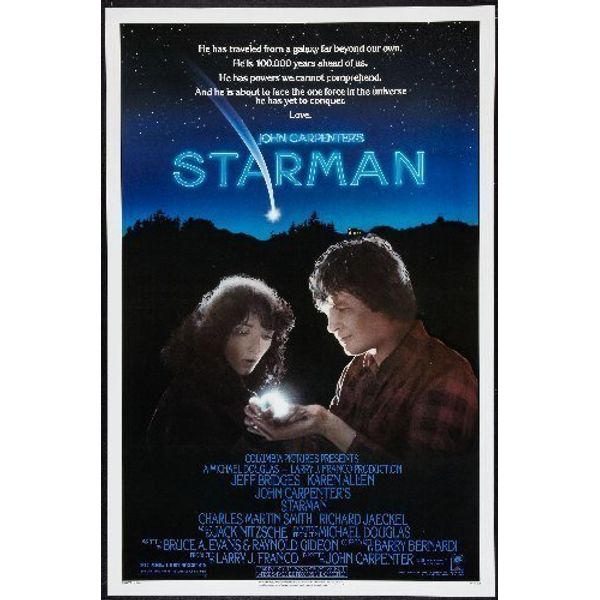 Starman Movie Poster 2ftx3ft