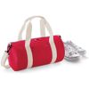 Bagbase Mini Sporttasche (Einheitsgröße) (Schwarz/Fuchsia)