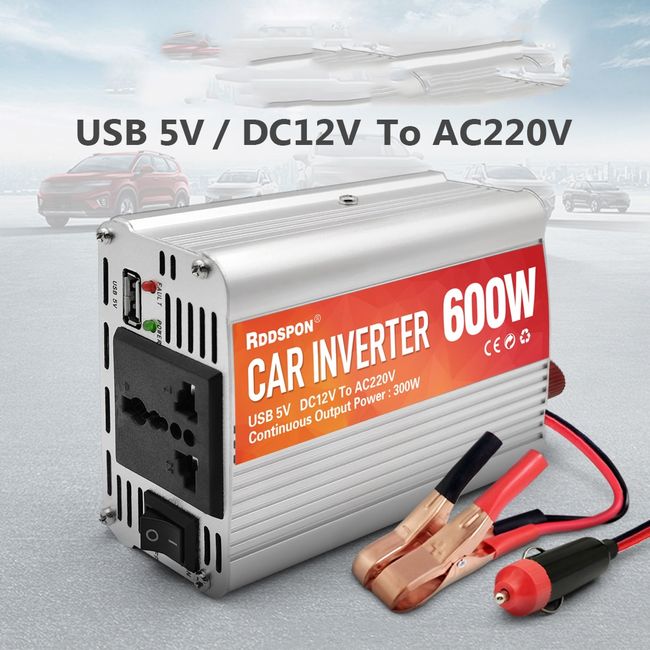 Power Inverter 12V-220V - 600W