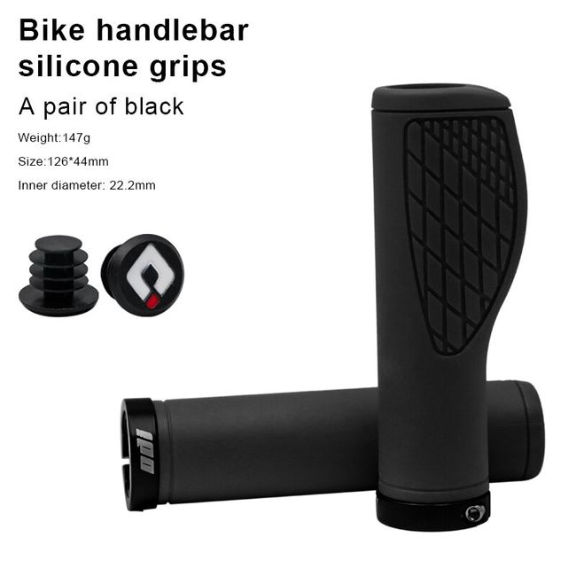 Rubber Lightweight Bicycle/Bike Handlebar/Handle Grips Anti-Slip Silicone  Hand Grips - China Handlebar Grips, Rubber Grip