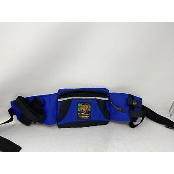 Outward Hound Pet Gear Fanny Pack Treat Pouch Blue EUC