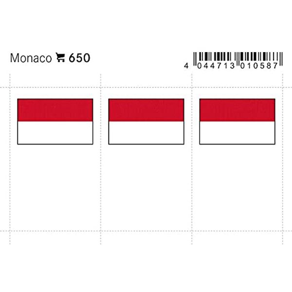 Lindner 650 Color flag-page: Monaco
