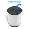 VF4000 replacement filter Compatible with Ridgid 12 Gallon Model WD12800