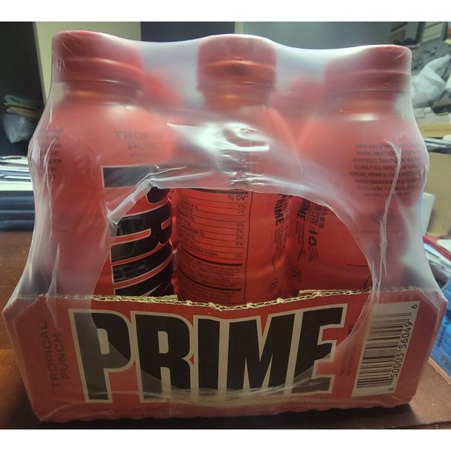 Prime Hydration Drink - Tropical Punch - 12 Bottles