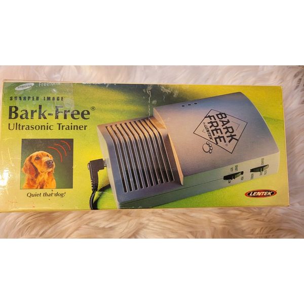 Bark-Free Ultrasonic Trainer Dog - Lentek Sharper Image. New Open Box