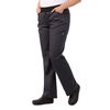 Chef Works Women's Lightweight Slim Chef Pants, Charcoal, X-Large