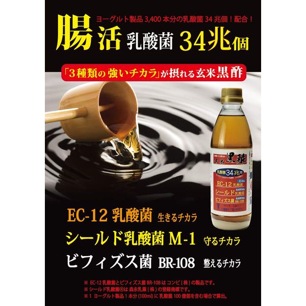 Brown Rice Black Vinegar, 16.9 fl oz (500 ml)