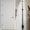 30 Pack Rounded Matte Black Door Hinges 3.5 Inch 5/8" Radius Interior 3 1/2" ...
