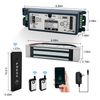 Wi-Fi Access Control 380lb Holding Force Magnetic Door Lock  with smart control