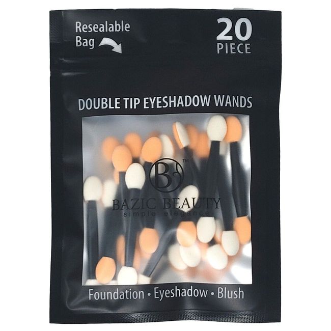 Disposable Eye Shadow Applicator Short Sponge Dual End End Makeup Wands Cosmetic