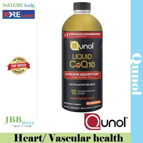 Qunol Liquid, CoQ10 ,100 mg., 30.4 Ounces