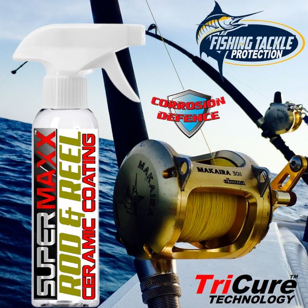 FISHING TACKLE ROD & REEL CERAMIC SPRAY FOR EASY CARE BETTER PERFORMANCE