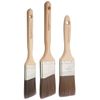Amazon Basics Master Pro Paint Brush Set Wood Handle - 3 Sized Brushes