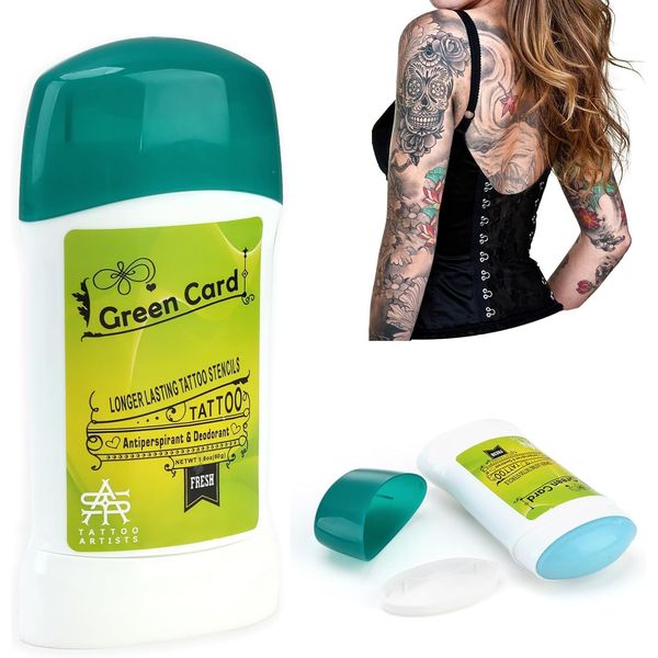 51 g Tattoo Transfer Gel for Tattoo Stencils, Tattoo Stencil Gel for Clear and Durable Stencil Transfer, Perfect for Body Art Makeup on Wrist, Leg, Back