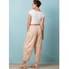 McCall Pattern Women's Loose Fit Capri Pants, Sizes 14-22 Sewing Pattern