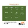 AK Interactive 3rd Gen Acrylic Intermediate Green 17ml