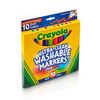 Crayola Ultraclean Broadline Bold Markers (10 Count)