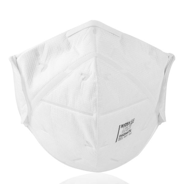 Shigematsu Seisakusho DD02-N95-2K Disposable N95 Mask, Bi-Fold, Made in Japan, Pack of 10