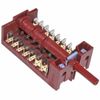 SPARES2GO Top Oven Function Selector Switch for Lamona Howdens Oven Cooker (Six Position)