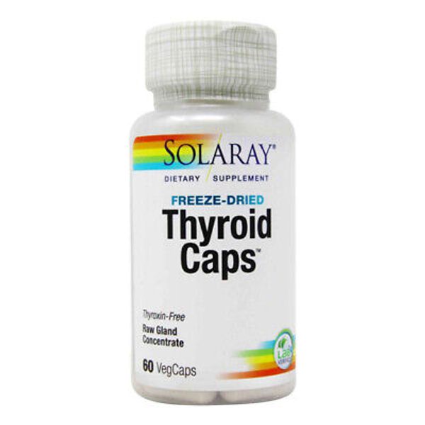 Thyroid Caps 60 Caps By Solaray