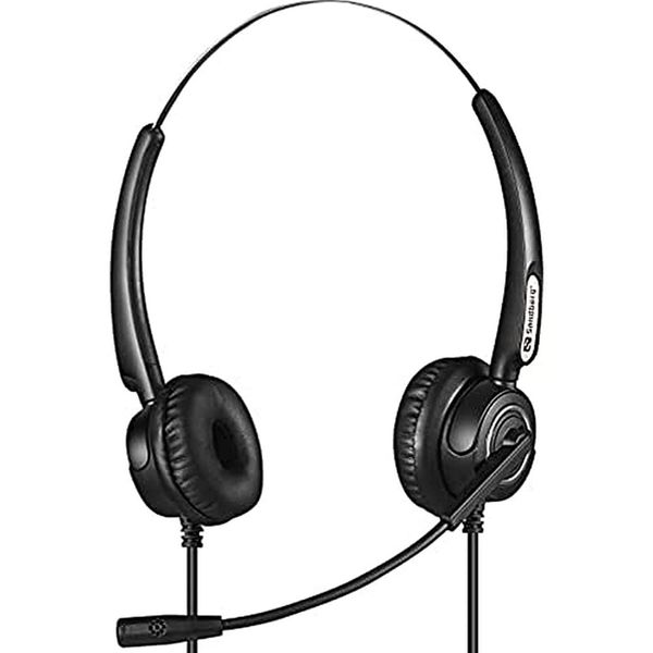 Sandberg USB+RJ9/11 Headset Pro Stereo Black