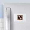 CafePress Vinyl Record Player Magnets Rectangle Magnet, 3"x2" Refrigerator Magnet