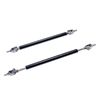FOR 2008-2015 MITSUBISHI LANCER Front Bumper Lip Splitter Spoiler Strut Rods