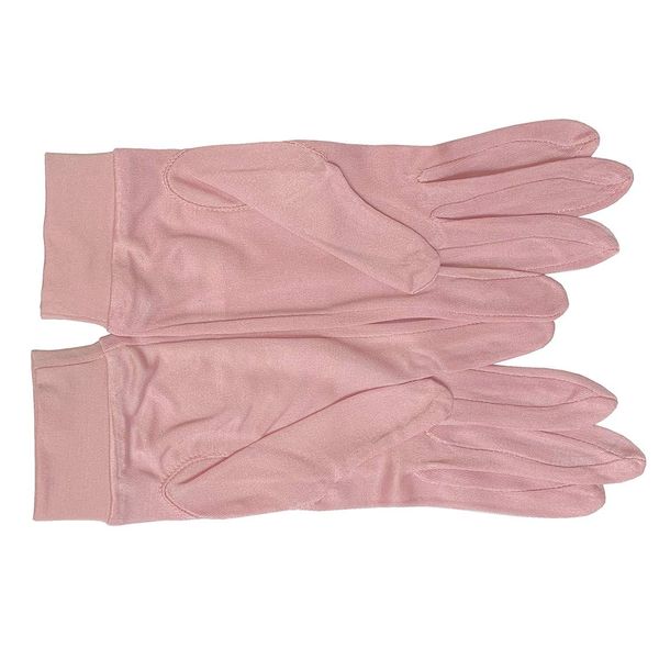 LSHARON Handschuhe aus 100 % Maulbeerseide, Thermofutter, Innenhandschuhe, Ski- und Fahrradhandschuhe, rose, M
