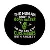 Funny Cucumber Pickle Apparel Funny Pickels PopSockets Swappable PopGrip