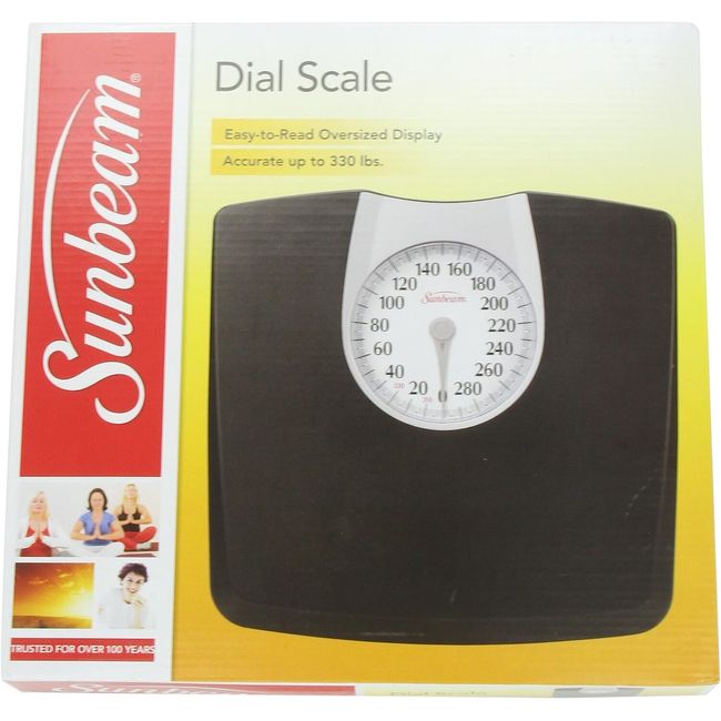Body Weight Scale Bathroom Fitness Health Analog Mechanical Dial Weighing  330LB