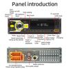 1DIN Durable Car MP3 Player Remote Control Digital Wireless Audio Music Stereo