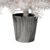2 PCS Lighted Santa Hat Style Christmas Tree Set 4ft Artificial Tree with Lights