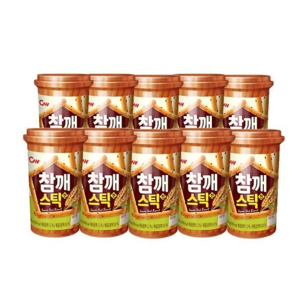 [RGN47R90]Sesame Stick Jin 85g 10ea Cheongwoo Foods Baked Goods