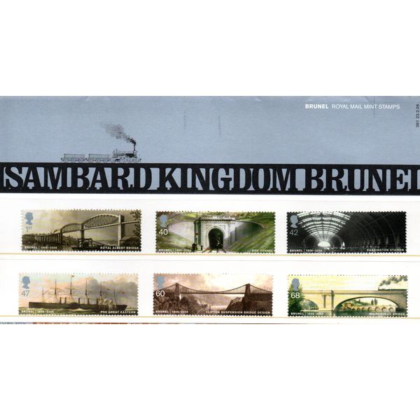 2006 Brunel Royal Mail PRESENTATION PACK No.381