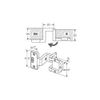 High Logic Angle Hinge AB Color 20x20 P-545