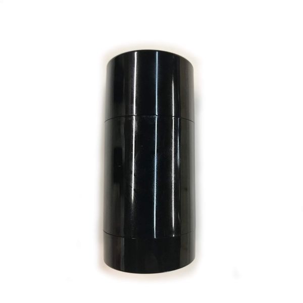 Empty Deodorant Containers - Twist-up, Reusable, DIY Empty Deodorant Tubes, Bottom-fill 2.65 Oz (black) (32-Pack)