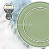 Brunner Dolomit Teller, Ø20cm, hellgrün