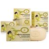 Carolina Castile Soap Vegan Unscented Castile Bar Soap – 6 Bars of Natural Soap for Men, Women, and Kids – Gentle, Hydrating Castile Soap Bars with Organic Cocoa Butter and Olive Oil, 5 Oz. Each