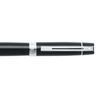 Sheaffer 300 - refillable rollerball pen, glossy black lacquer, polished chrome trim