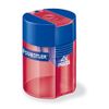 Staedtler Round tub single sharpener 511 006 asst colours pack 10